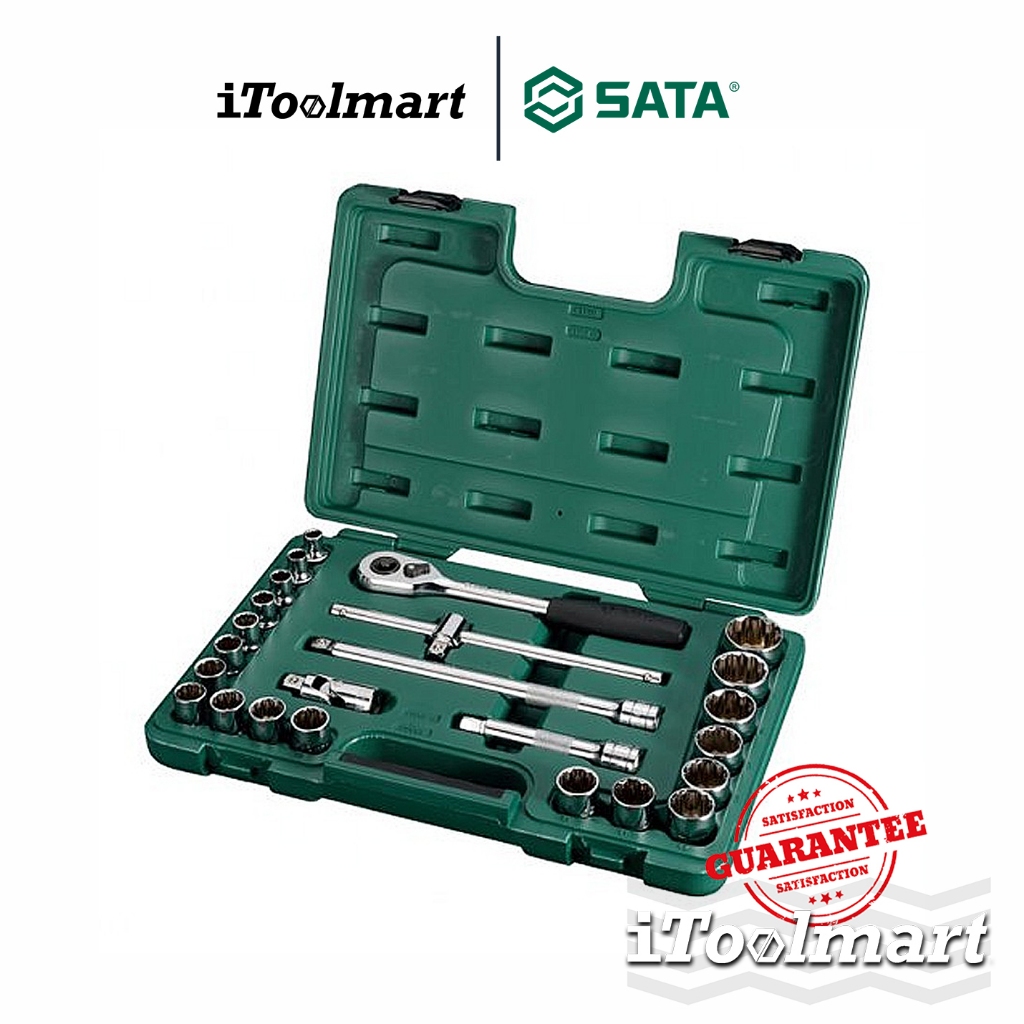 SATA ชุดประแจบล็อก 1/2 นิ้ว 09060