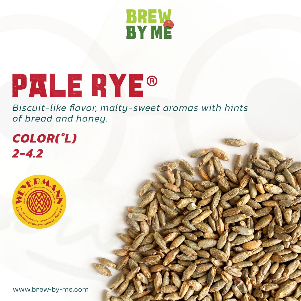 มอลต์ Pale Rye Malt – Weyermann® Malt ทำเบียร์