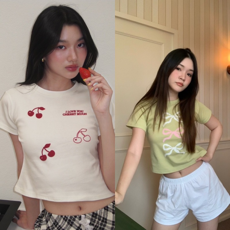 เสื้อ Baby tee - Stylist_shop