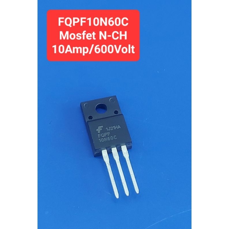 FQPF10N60C Mosfet N-CH 10Amp/600Volt