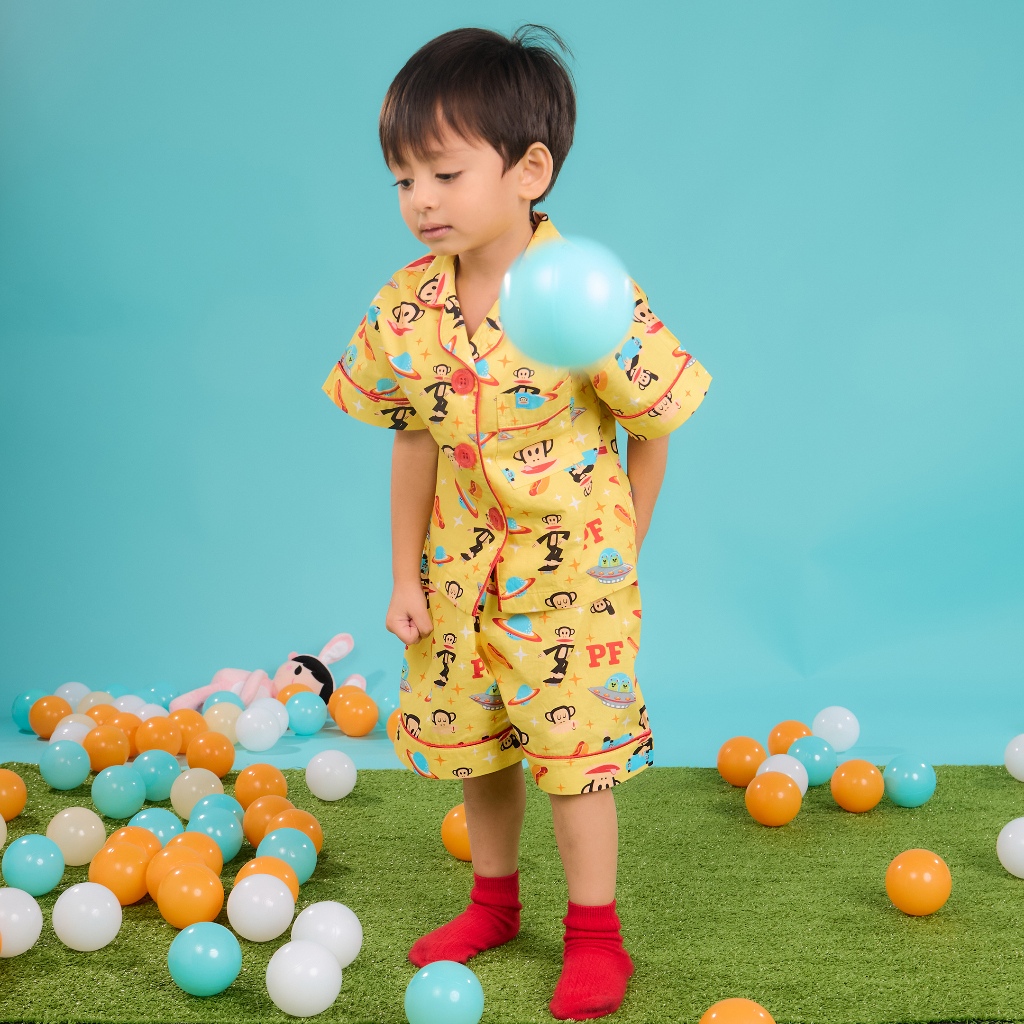 PAUL FRANK ชุดนอนเด็ก PF KIDS HOTDOG GALAXY SHORTS SET