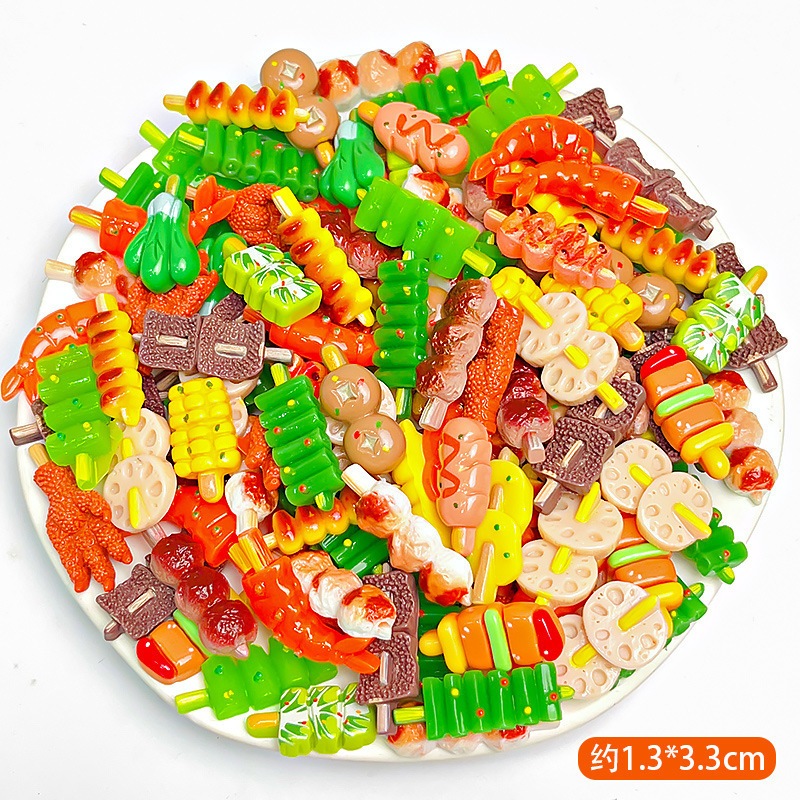 ่j152 บาร์บีคิวจิ๋วของเล่น แพ็คละ 10 ชิ้น