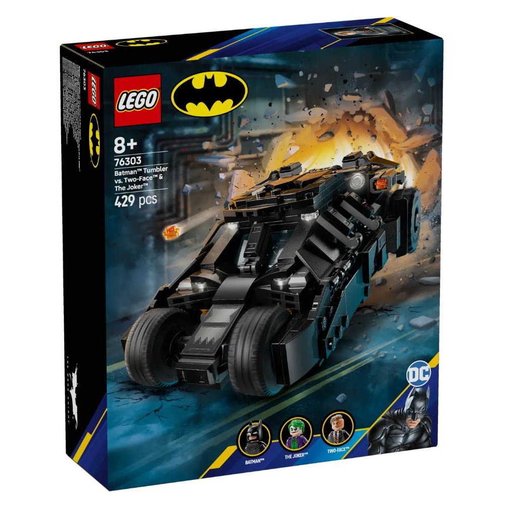 LEGO® DC Batman™: Batman Tumbler vs. Two-Face™ & The Joker™ 76303