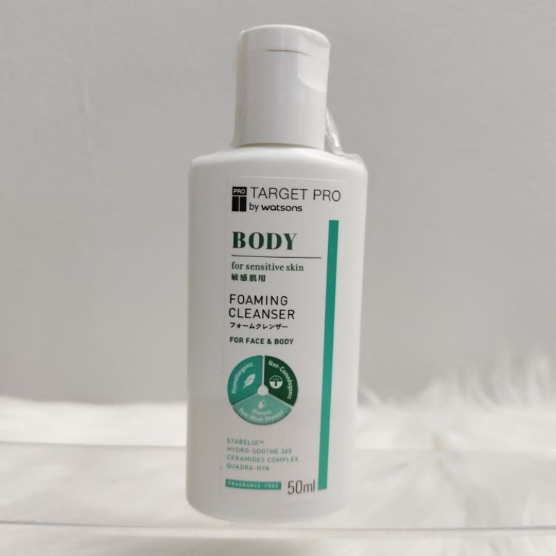 body foaming cleanser