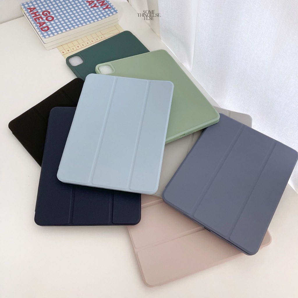 [ Pastel ] พร้อมส่ง | เคส iPad ช่องปากกาซ้าย คลุมรอบเครื่อง ชาร์จปากกาได้ | เคสไอแพด iPad case