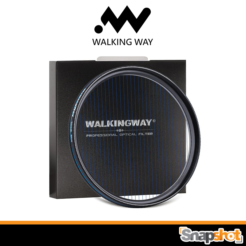 Walkingway Blue Streak Filter ขนาด 82mm. ฟิลเตอร์เอฟเฟ็กต์ Walking Way Effect Filter Anamorphic Blue Streak
