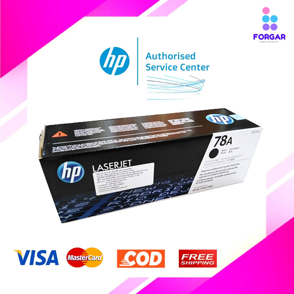 หมึกโทนเนอร์ HP 78A (CE278A) ดำ HP LaserJet P1566/P1606 (ปริมาณการพิมพ์ 2,100 หน้า)