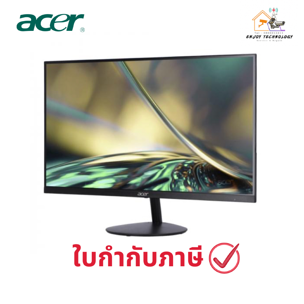 จอคอมพิวเตอร์ Acer Monitor LED 23.8 นิ้ว SA242Y Ebmix (UM.QS2ST.E03) ประกันศูนย์