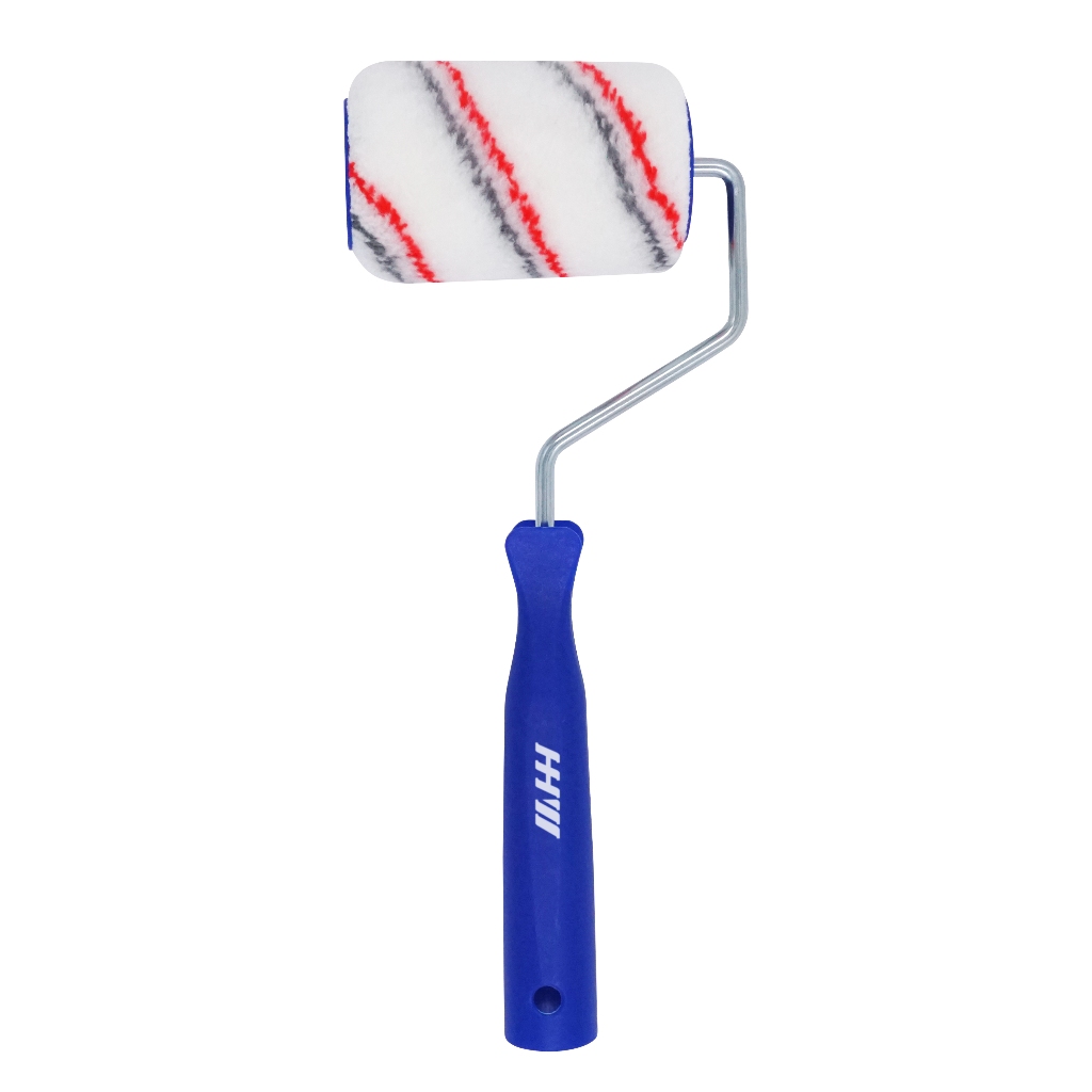 HHW ลูกกลิ้งทาสี ขนาด 4, 7, 10 นิ้ว Paint roller เส้นใยคุณภาพสูง ขนแปรงทอแน่นอุ้มสีดี