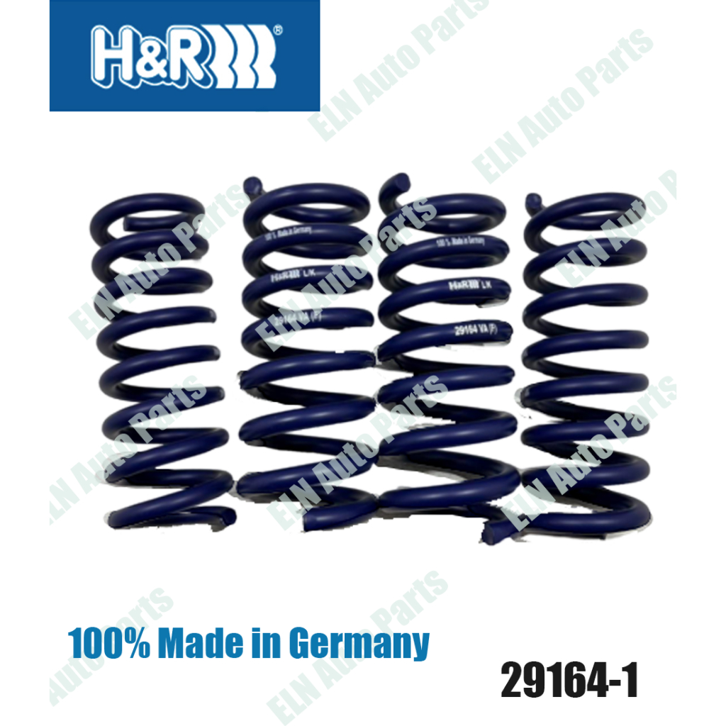 H&R สปริงโหลด (lowering spring) เบนซ์ BENZ E-class W210 AMG E55 AMG 00/ เตี้ยลง 20 mm. **ต้องการติดต