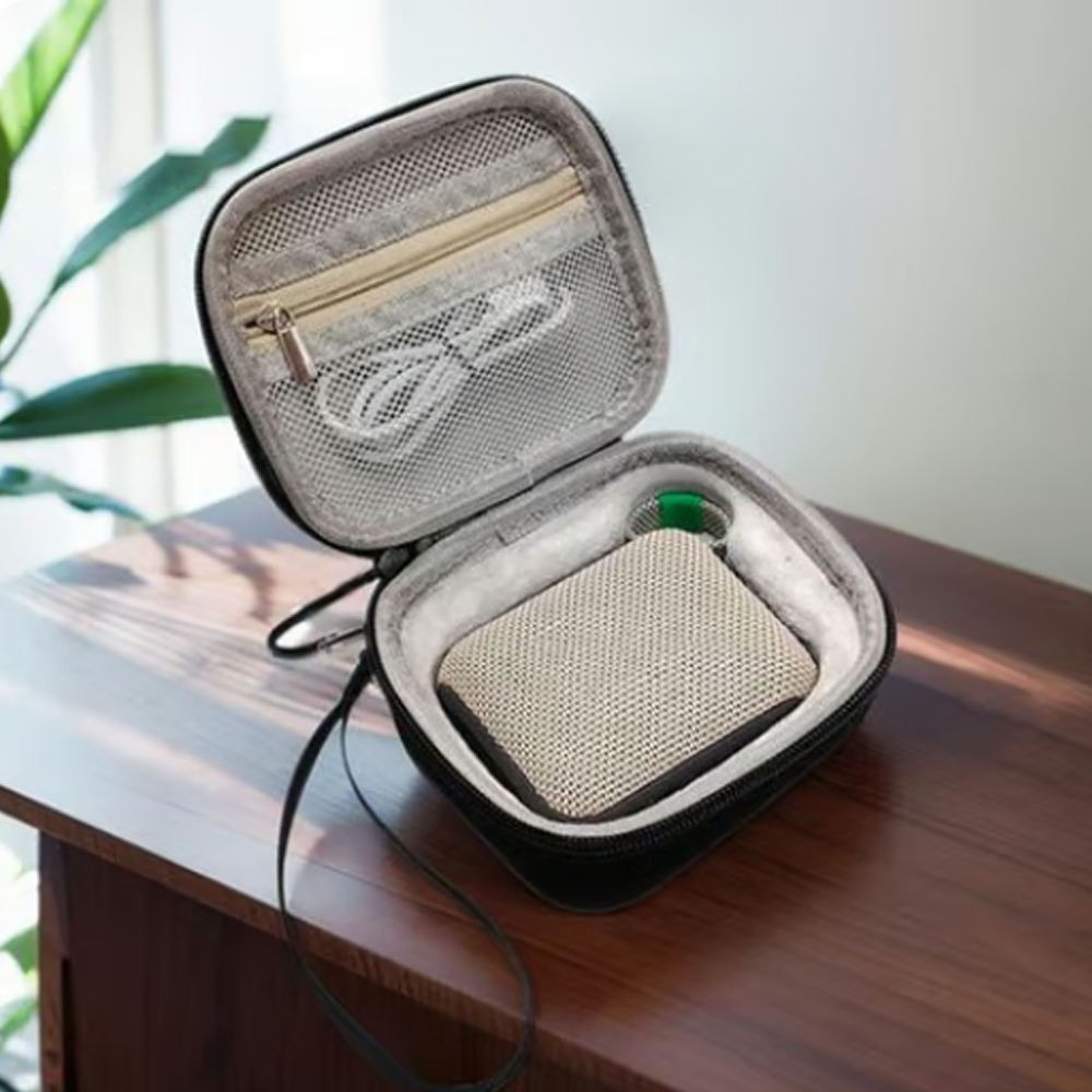 กระเป๋าลำโพงJbl Go4 กระเป๋าเนื้อแข็งอย่างดี แถมฟรี! สายคล้องและคลิปขอเกียว พร้อมส่ง JBL Go4 Case