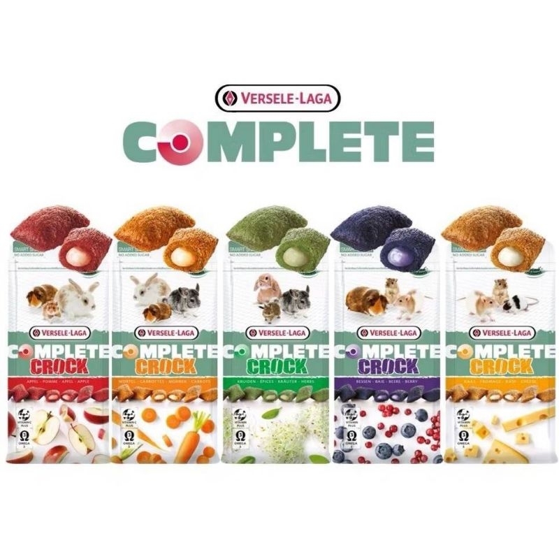 Crock Complete ขนมก็อคคอมพลีส ขนมเเทะเล่นลับฟัร อาหารสำหรับกระต่าย สัตว์ฟันเเทะ