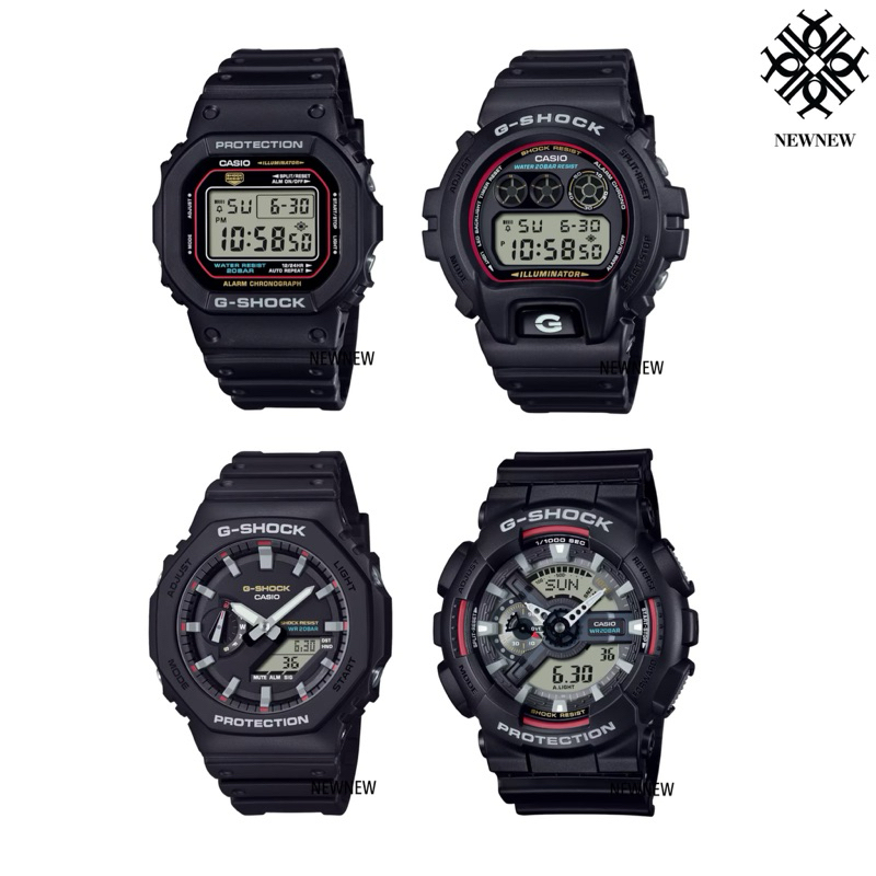 CASIO G-SHOCK GA-110RL-1A GA-2100RL-1A DW-5600RL-1 DW-6900RL-1 ของแท้ประกันศูนย์ 1ปี