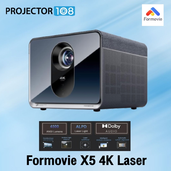Formovie X5 4K Laser Projector 4500 ANSI Lumens
