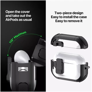 AirPods4 พร้อมส่ง เคสกันกระแทกสําหรับ AirPods 1 2 3 4 Pro 3 J206 Gen3 Gen4 เคยหูฟังปุุ่มกดอัตโนมัติ i11 i12 i9s i13 J201