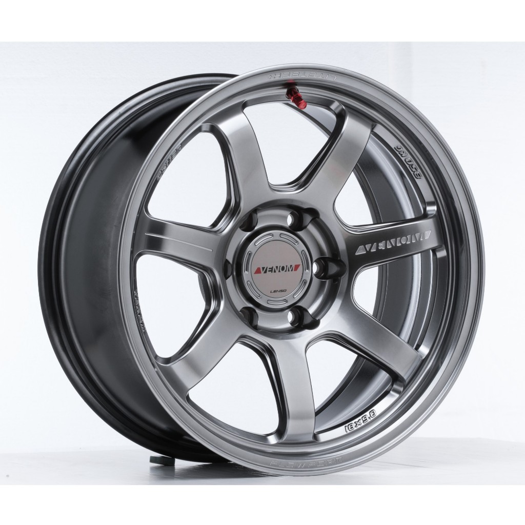 Lenso Wheel Venom VT7 ขอบ 18x9.0" 6รู139.7 ET+00 สีHBT ล้อแม็ก เลนโซ่ lenso18 แม็กขอบ18