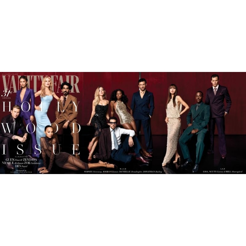 😍Pre-Order​😍 นิตยสาร Vanity​ Fair​ with Hollywood​ Star with LISA (31st Anniversary​ Issue)​