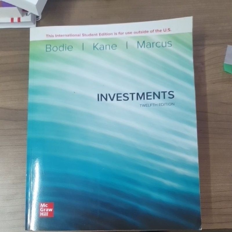 หนังสือ INVESTMENT จากหลักสูตร MBA