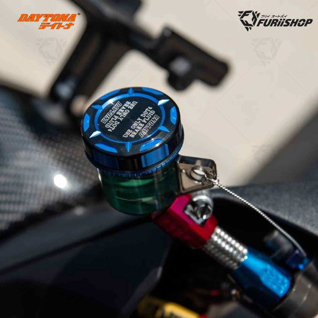 ฝากระปุกน้ำมันเบรค/ฝาแต่ง/ฝาปิดกระปุกแต่ง DAYTONA สำหรับปั้มบนแบบมีกระปุก Furii Shop