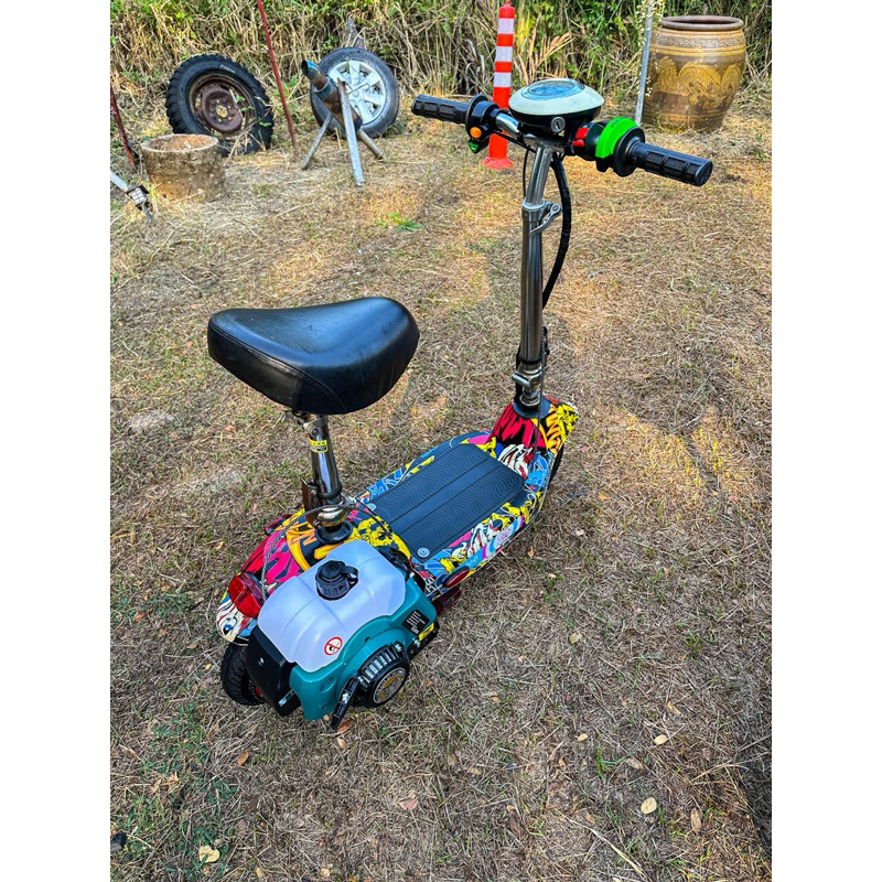 ชุดแปลงสกูตเตอร์น้ำมันครบชุดรวมเครื่องTiger2จังหวะระบบโซ่สเตอร์งานMilling cnc