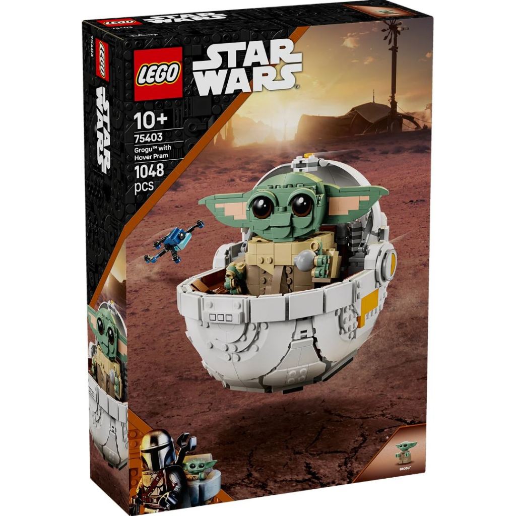 LEGO® Star Wars™ Grogu™ with Hover Pram 75403