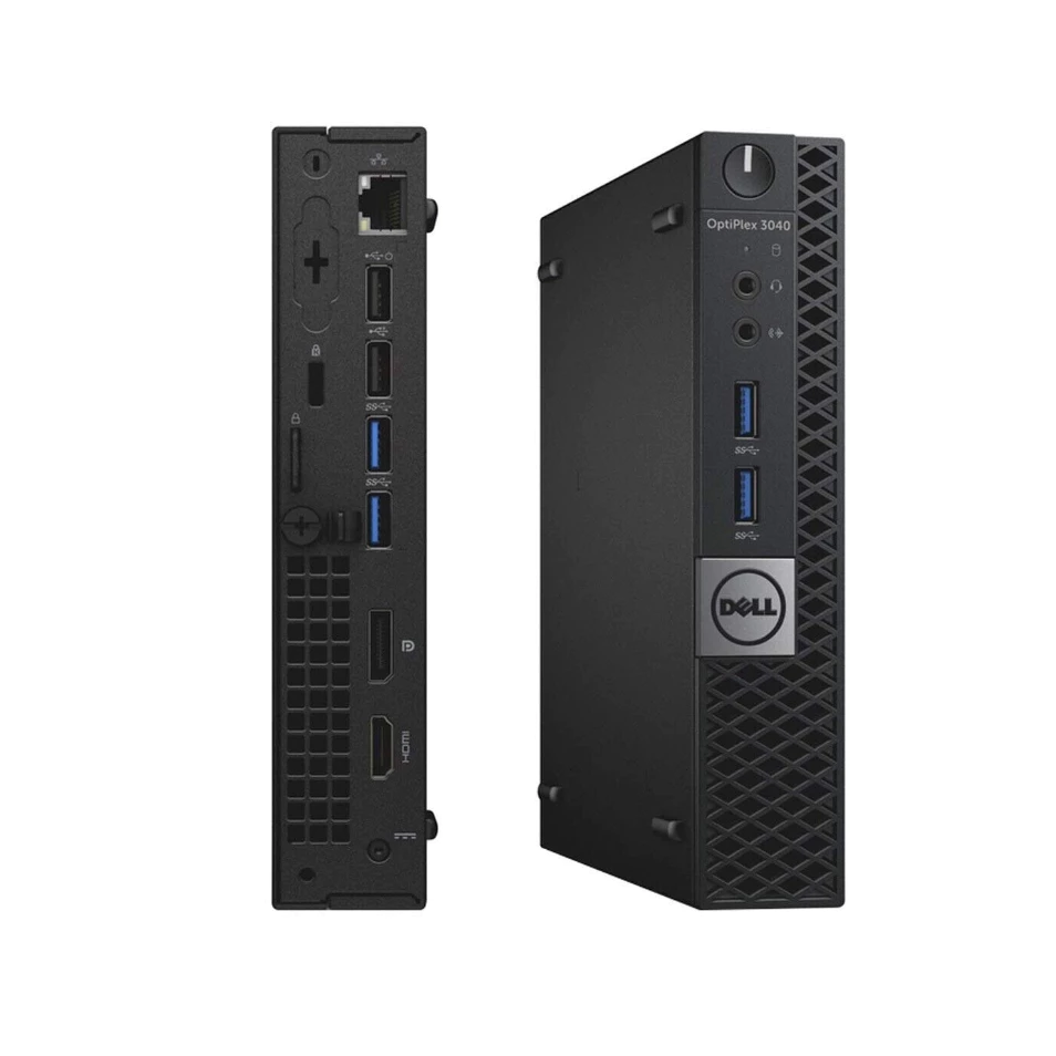 CPU มือสอง Mini PC มือสอง Dell รุ่น  Optiplex 3050 MFF CPU Core i3-6100T (Gen 6) วินโดว์แท้ ลงโปรแกรมพร้อมใช้งาน thumbnail 5
