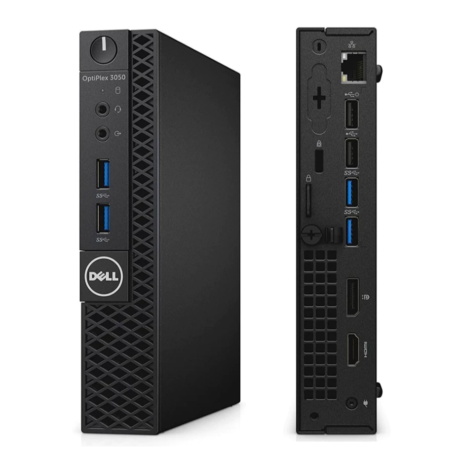 CPU มือสอง Mini PC มือสอง Dell รุ่น  Optiplex 3050 MFF CPU Core i3-6100T (Gen 6) วินโดว์แท้ ลงโปรแกรมพร้อมใช้งาน thumbnail 3