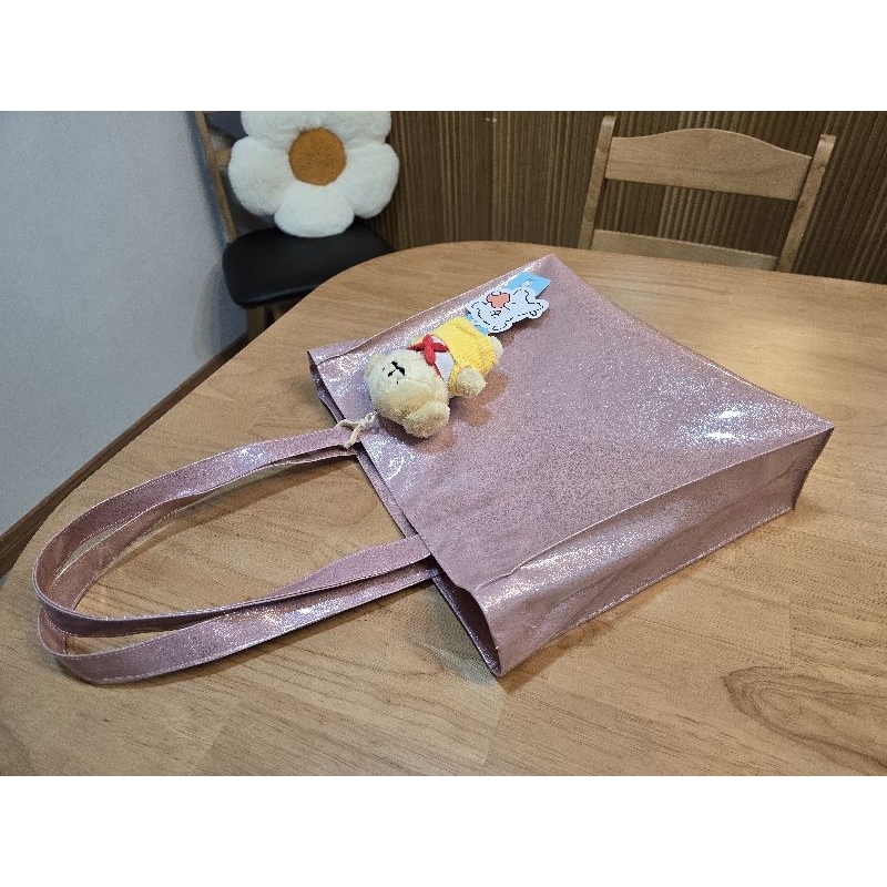 รุ่นBoxBagกระเป๋าหิ้วสะพายข้างกลิตเตอร์กากเพชรรุ่นทรงแนวนอนใส่โน๊ตบุ๊ค,ipad12.9"ใส่แฟ้มขนาดA4ถึงF4