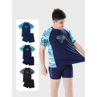 ชุดว่ายน้ำเด็กโต ใส่สบายยืดได้สูง 35-95KG 251