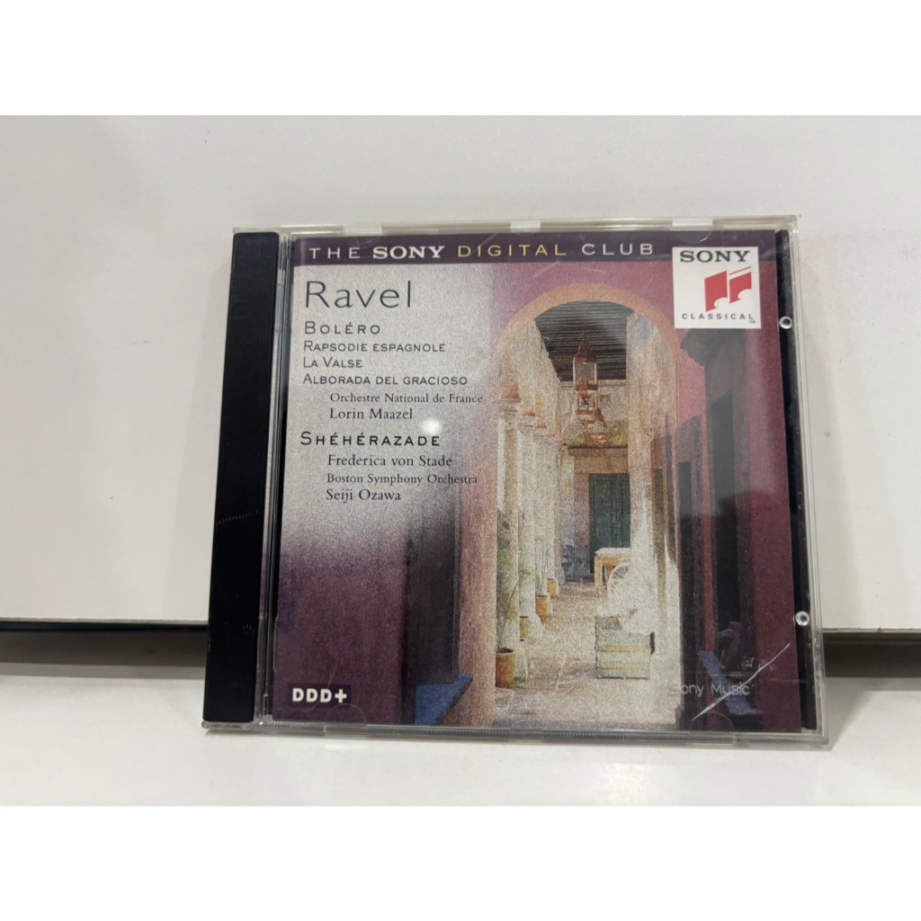 1 CD MUSIC  ซีดีเพลงสากล    RAVEL: BOLERO SHEHERAZADE VON STADE MAAZEL OZAWA     (B9A79)