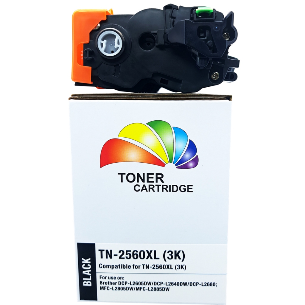 หมึก เทียบเท่า FOR brother printer mfc l2805dw หมึกพิมพ์ TN2560 TN 2560 หมึกbrother ตลับหมึก HL-L2460DN เทียบเท่า ราคา ถูกที่สุด ดีลบีเคเค แกลเลอรีภาพที่ 2