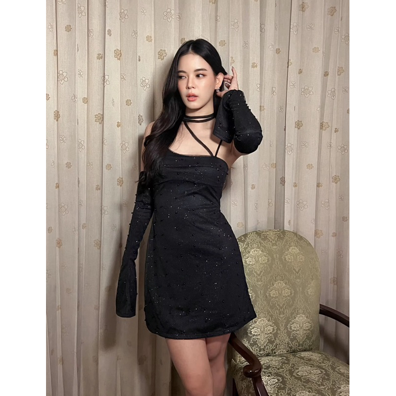 halfdayoff.co - Fleur Glitter Dress
