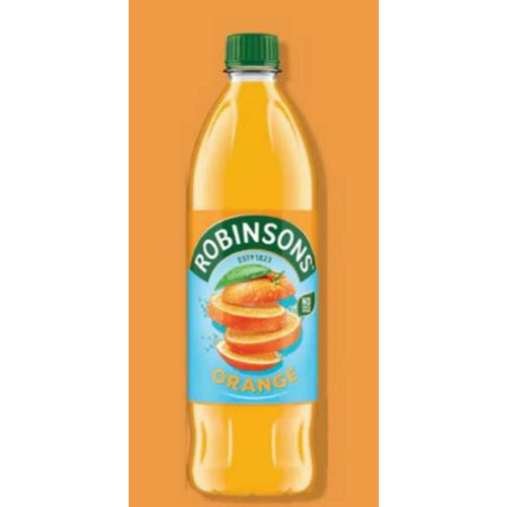 Robinsons Orange Cordial No Added Sugar 1Ltr