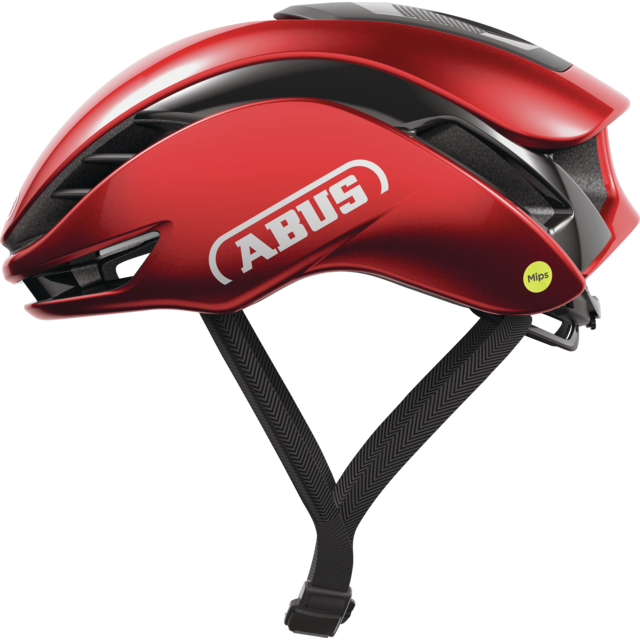 Abus GameChanger 2.0  สี RED  MIPS หวมกกันน้อคจักรยานแบบ แอโร่ รุ่นใหม่ล่าสุด Made in Italy