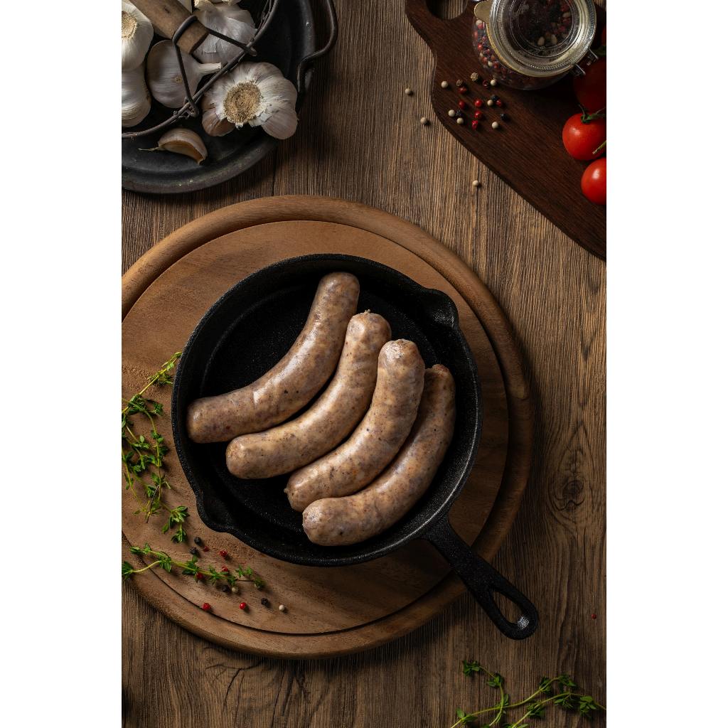 Garlic and Pepper Sausages 400gr - ไส้กรอกสูตรกระเทียมพริกไทย