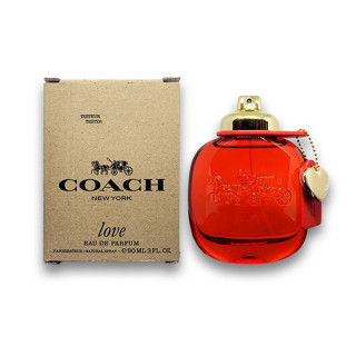 Coach New York  LOVE  EDP  90 ml  เทสเตอร์ กล่องน้ำตาล