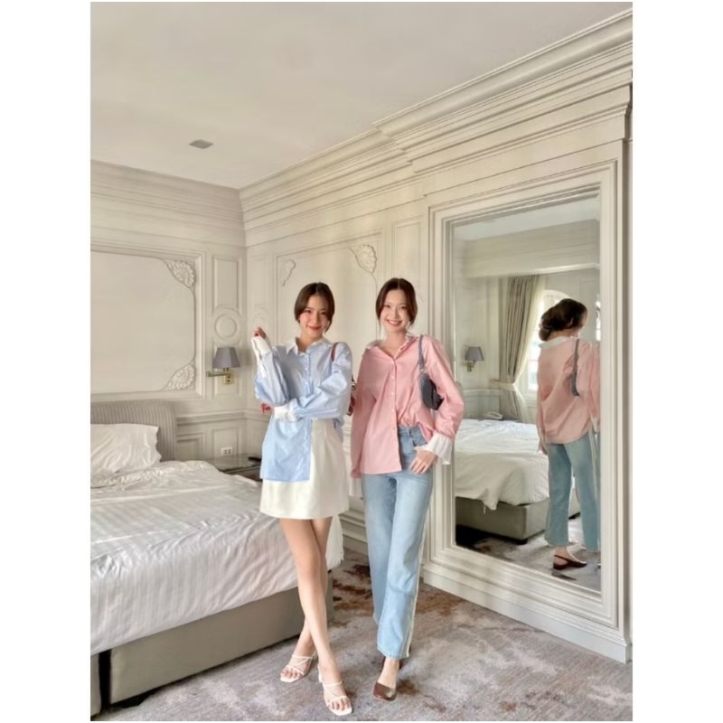 ส่งต่อ เชิ้ตสีฟ้า chushop