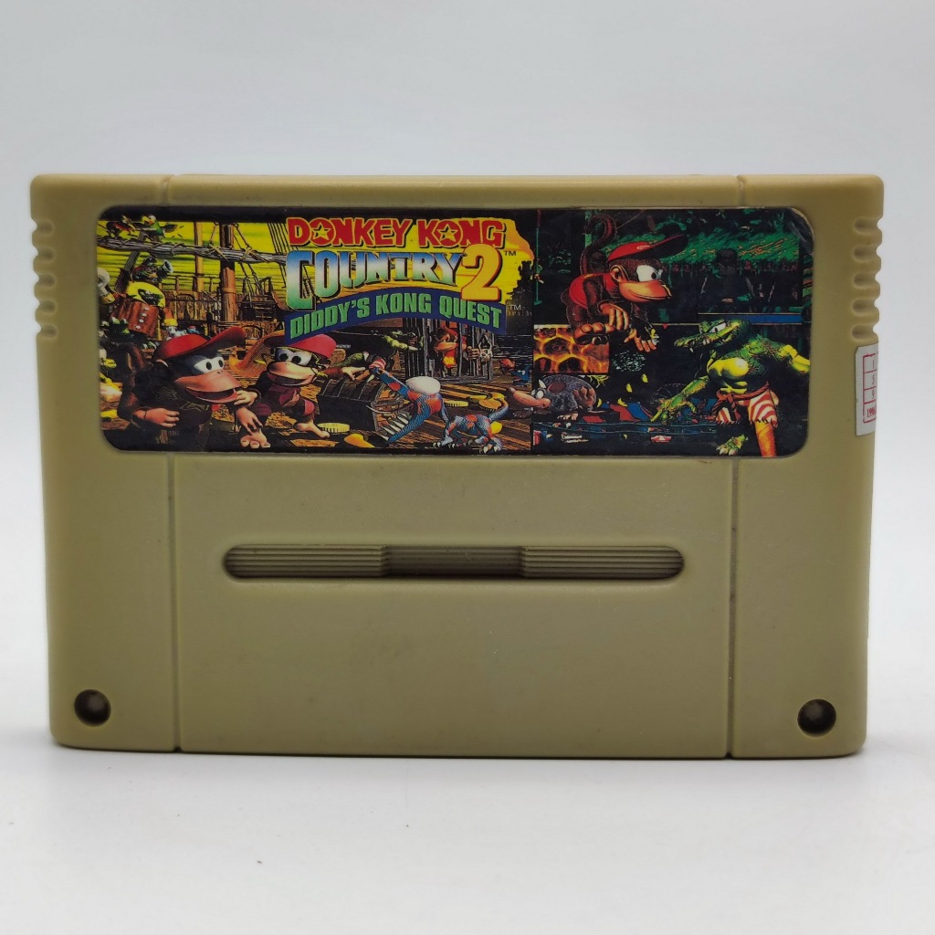 Donkey Country 2 Diddy Kong Quest [SFC] [ENG] [bootleg] ตลับก๊อป ภาษาอังกฤษ เล่นได้ เซฟไม่ได้ ไม่มีถ