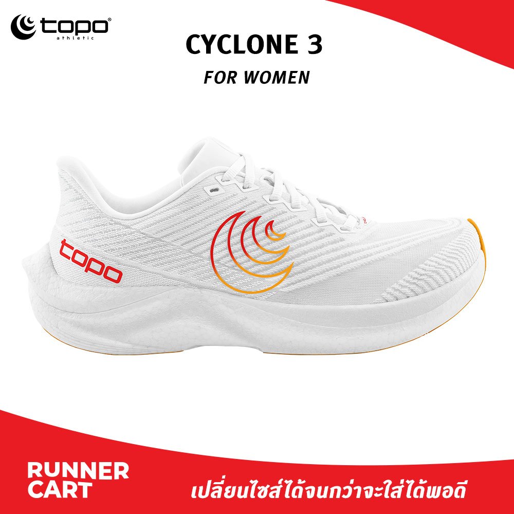 TOPO WOMEN CYCLONE 3 รองเท้าวิ่ง
