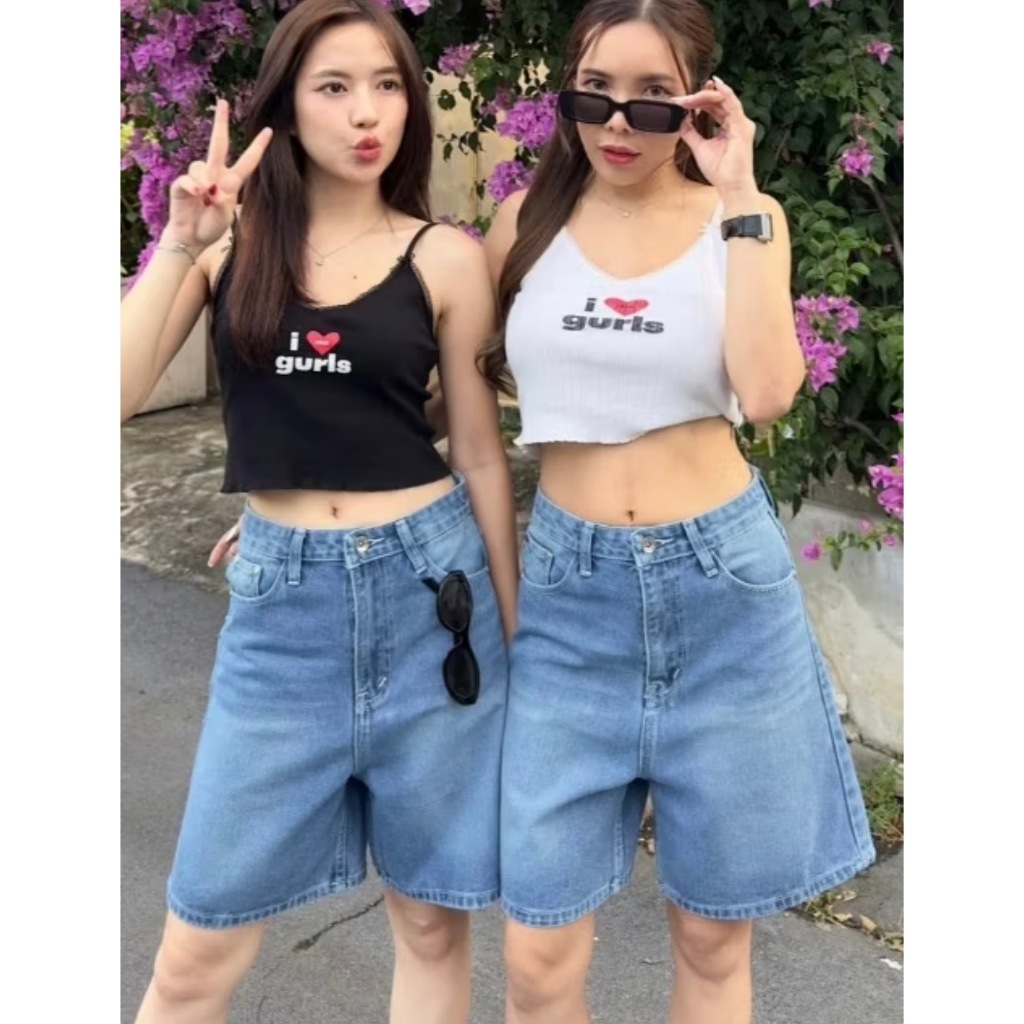 ✨ส่งต่อ ✨กางเกงยีนส์ขาสั้น 3 ส่วน ไซส์ 2XL มือ1 จากร้าน SARAN JEANS🧚🏻‍♀️