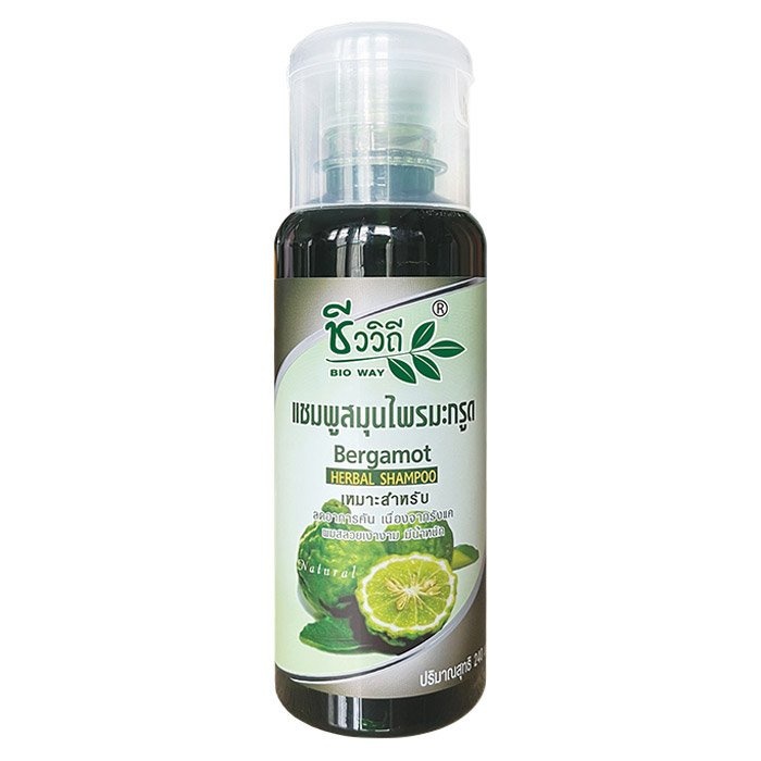 BIO WAY Shampoo ชีววิถี แชมพูสมุนไพร 240 มล.