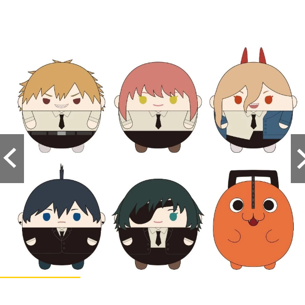 พร้อมส่ง! Himeno Chainsaw Man เชนซอว์แมน - ตุ๊กตาฟุวะ Fuwa Kororin!