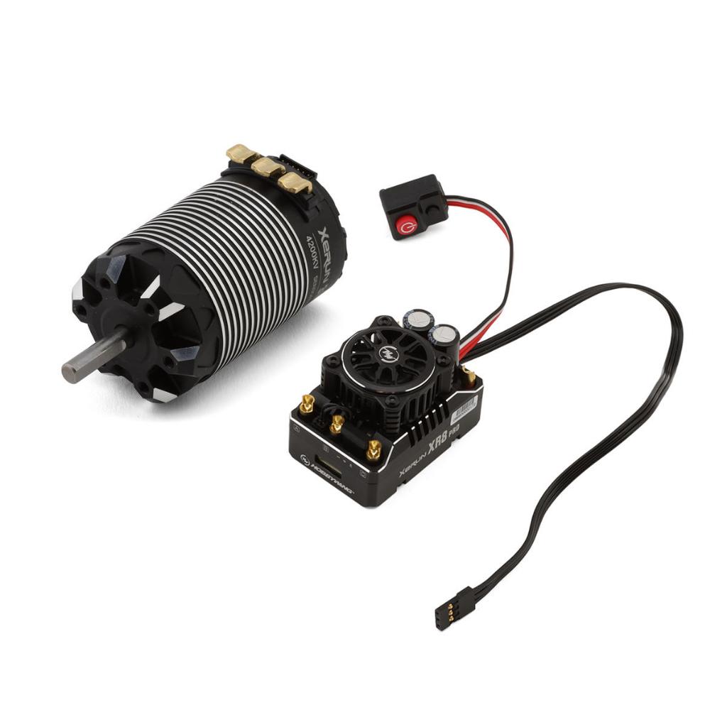 Hobbywing XR8 Pro G3 1/10 SCT Sensored Brushless ESC & 3660SD Motor Combo (4200kV) 38020440