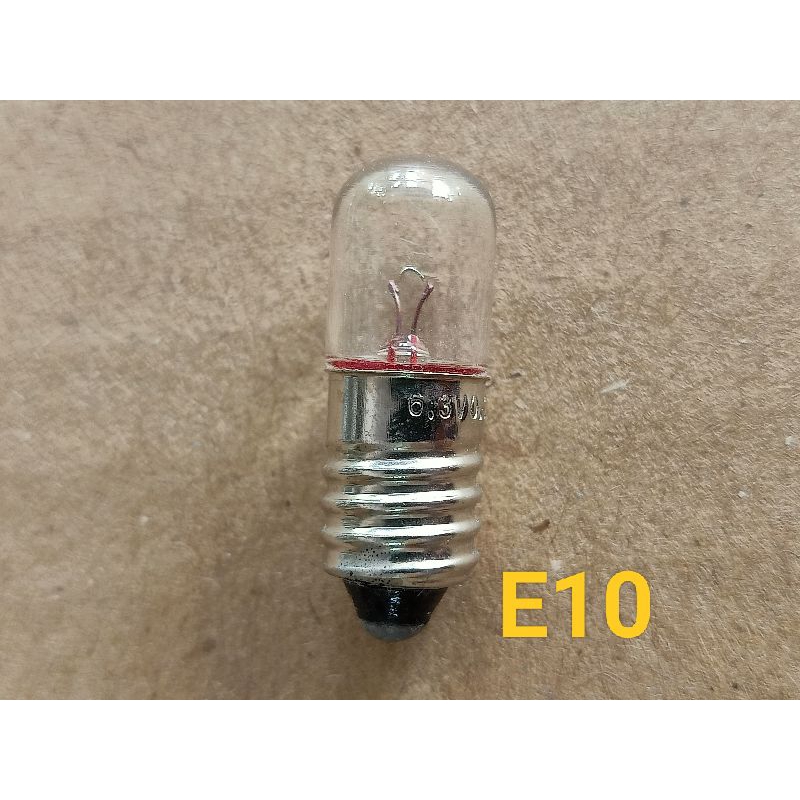 หลอดไฟหน้าปัด 6.3V0.25A 12V3W