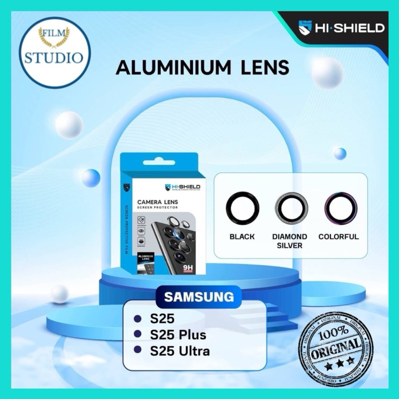 [S25 Series ] Hi-Shield กระจกกันเลนส์กล้อง Aluminium Lens