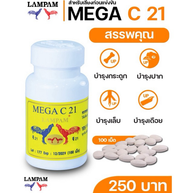 ลำปำ…อาหารสัตว์ปีกเมก้าซี21