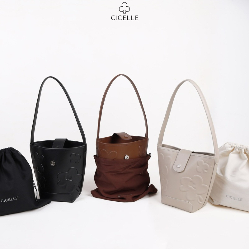 กระเป๋าcicelle รุ่นน้องแจกันหนังไซด์มินิคอลเลคชั่นใหม่ล่าสุดเทรนด์ฮิตแบรนด์แท้💯%