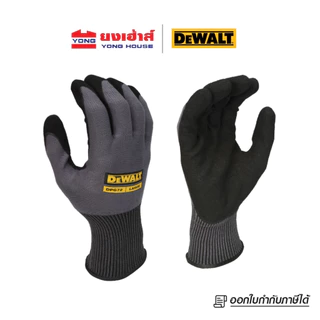 DEWALT ถุงมือกันบาด รุ่น DPG860 ถุงมือเซฟตี้ รุ่น DPG72 แบบเรืองแสง DPG855 แบบหนา DPG21L ถุงมือช่าง
