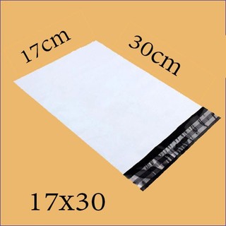 ซองไปรษณีย์ ถุง พัสดุ  เอกสาร กันน้ำ 17x30 ถุง 10-50ใบ (พร้อมส่ง)