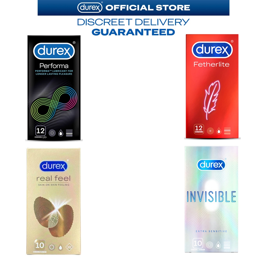 ถุงยางอนามัย durex ถุงยาง สำหรับผู้ชาย ปลอดภัย บางเฉียบ สวมใส่สบาย ถุงยางอนามัยเซ็กส์อย่างเป็นทางการจากร้านเรือธง
